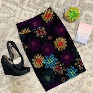 Lula Roe Cassie Pencil Skirt NWOT